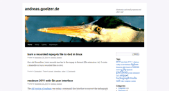Desktop Screenshot of andreas.goelzer.de